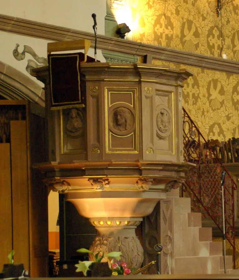 Chaire de la paroisse protestante de Cronenbourg Centre
